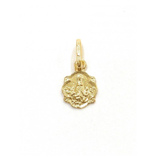 Medalla Virgen de los Desamparados plata de ley