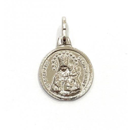 Medalla Virgen de los Desamparados plata de ley