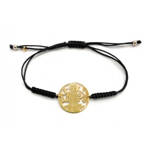 Pulsera Virgen de la Arrixaca plata de ley®. 20mm