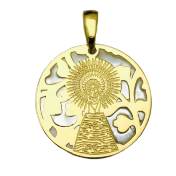Medalla Virgen Pilar en...