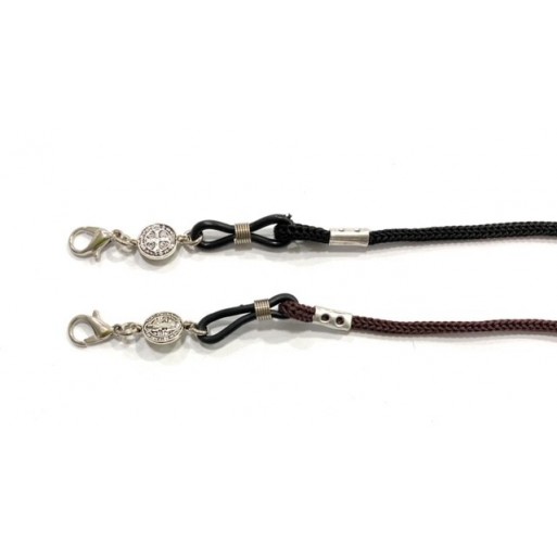 2 Cordones San Benito metal para mascarilla/gafas