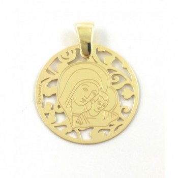Medalla Virgen del Camino en plata de ley®. 25mm