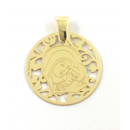 Medalla Virgen del Camino en plata de ley®. 25mm