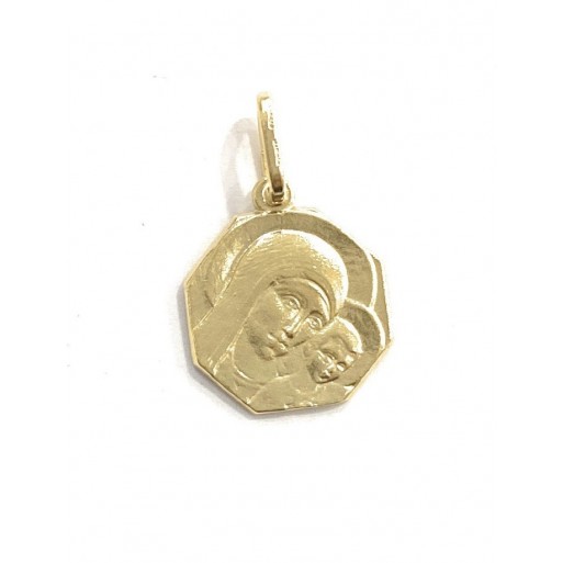 Medalla Virgen del Camino Neocatecumenal en plata de ley