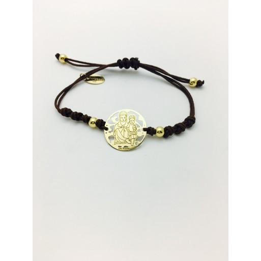 Pulsera Madre del Amor Hermoso plata de ley®. 20mm